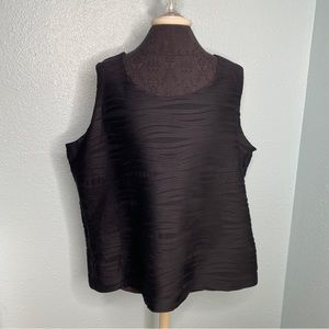 Roz & Ali Black Tank Top Shirt